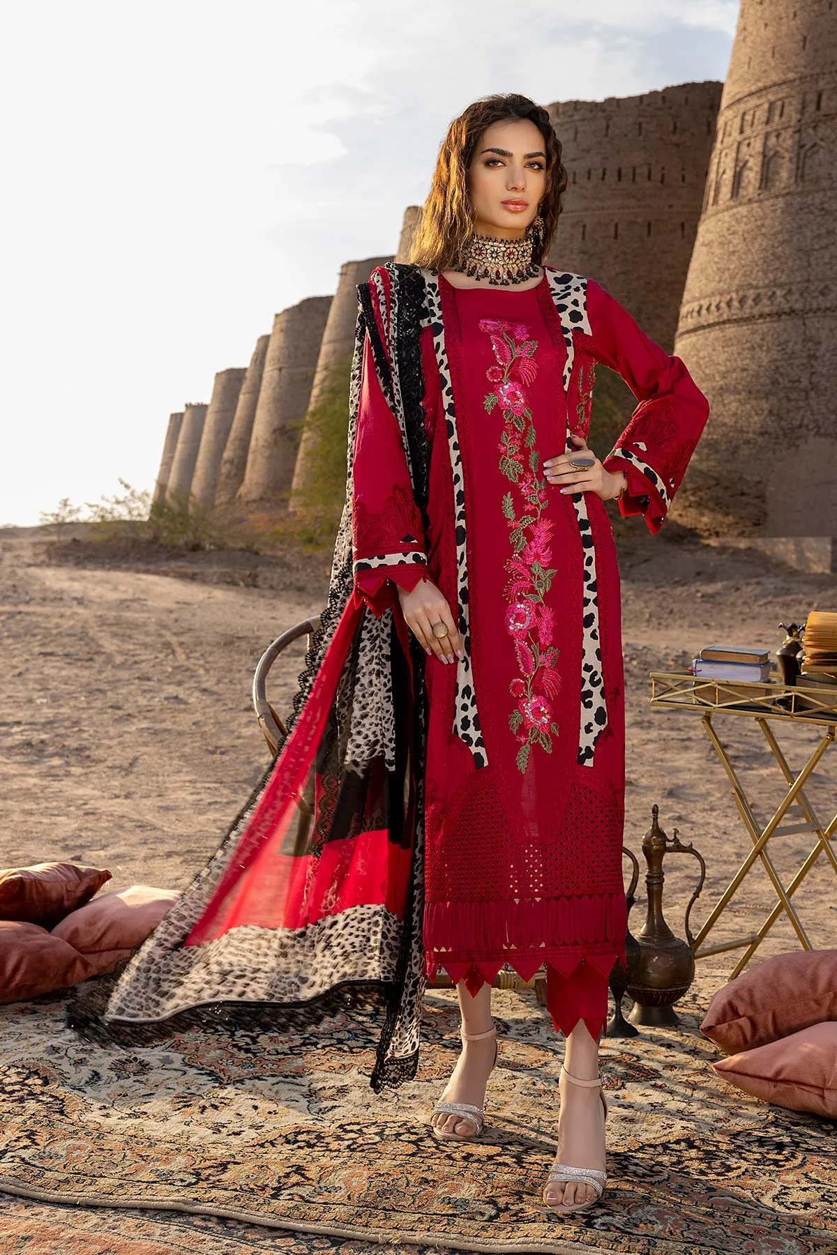 3-Pc Dasht Unstitched Charizma Premium Lawn Collection CSS23-01