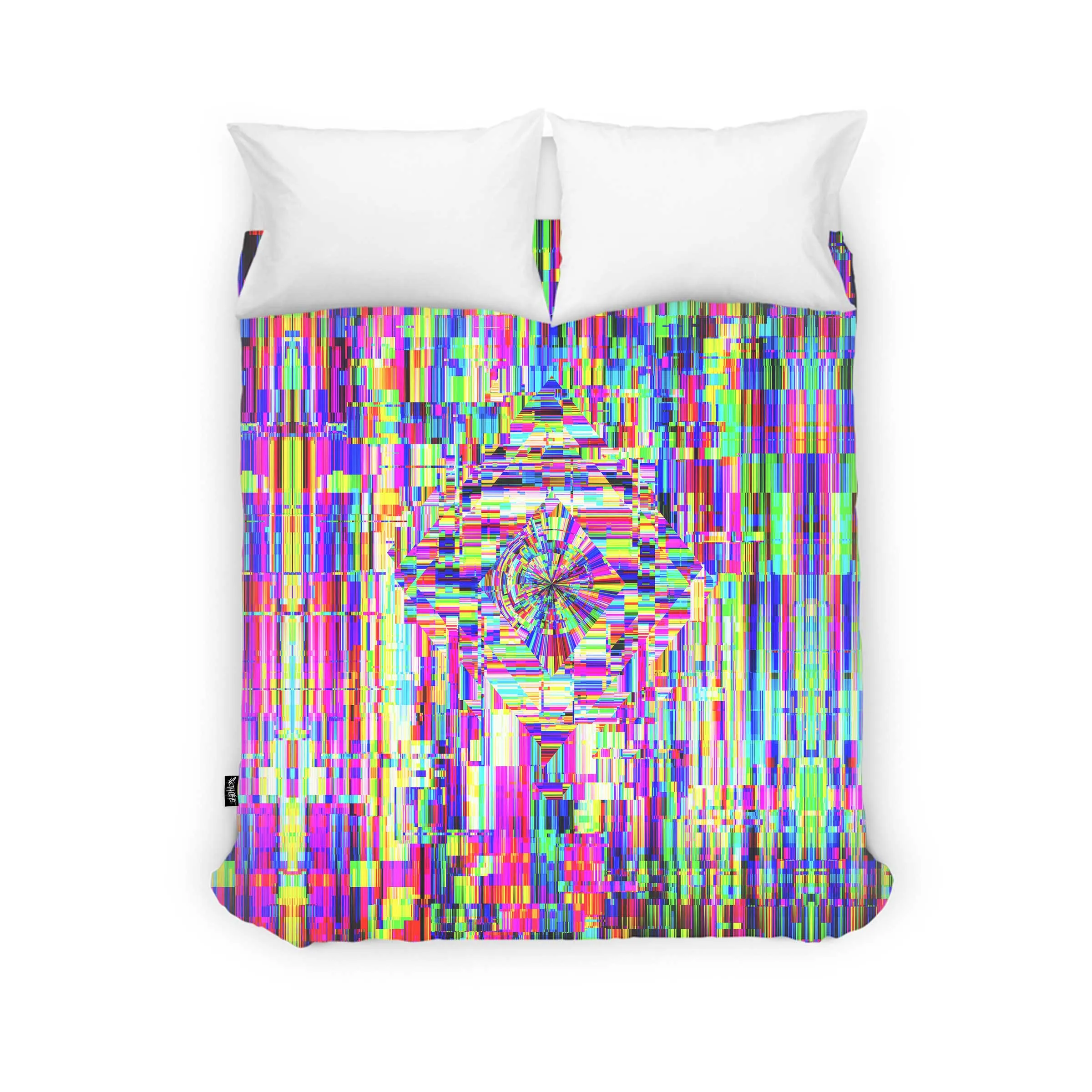 ABSTRACT GLITCH PREMIUM DUVET COVER