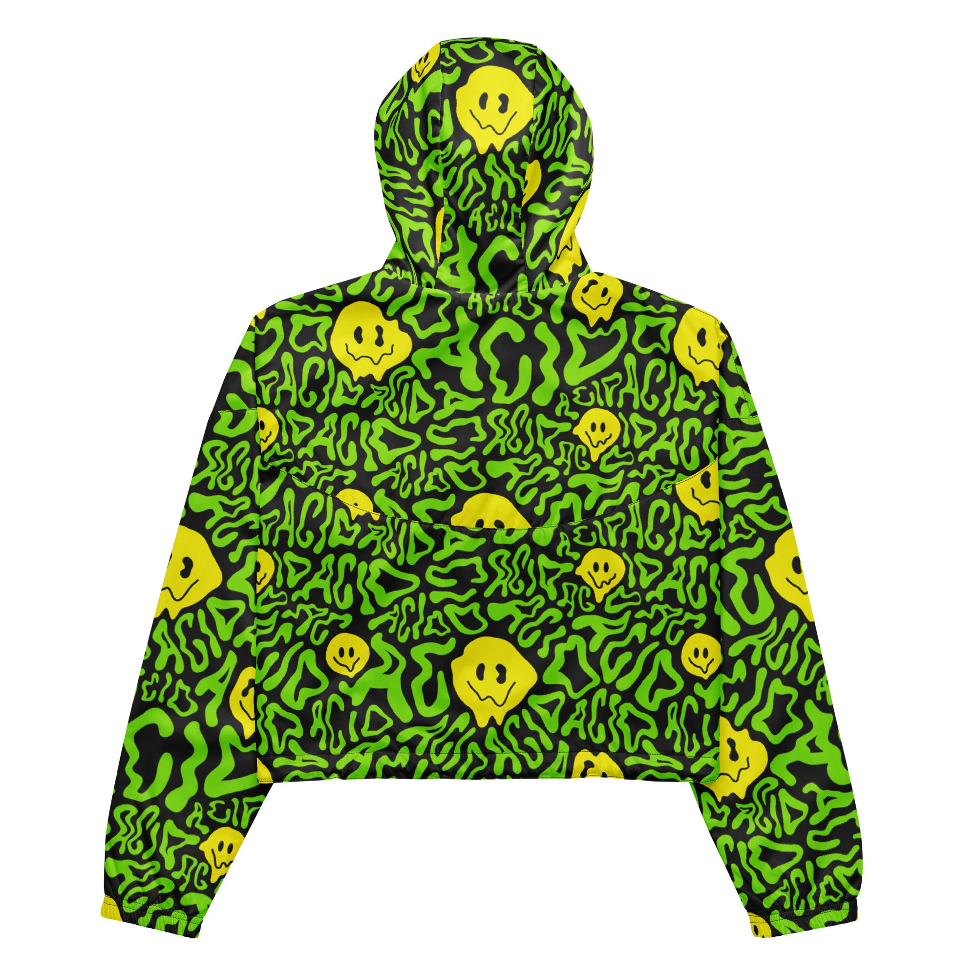 Acid Smilez Cropped Windbreaker