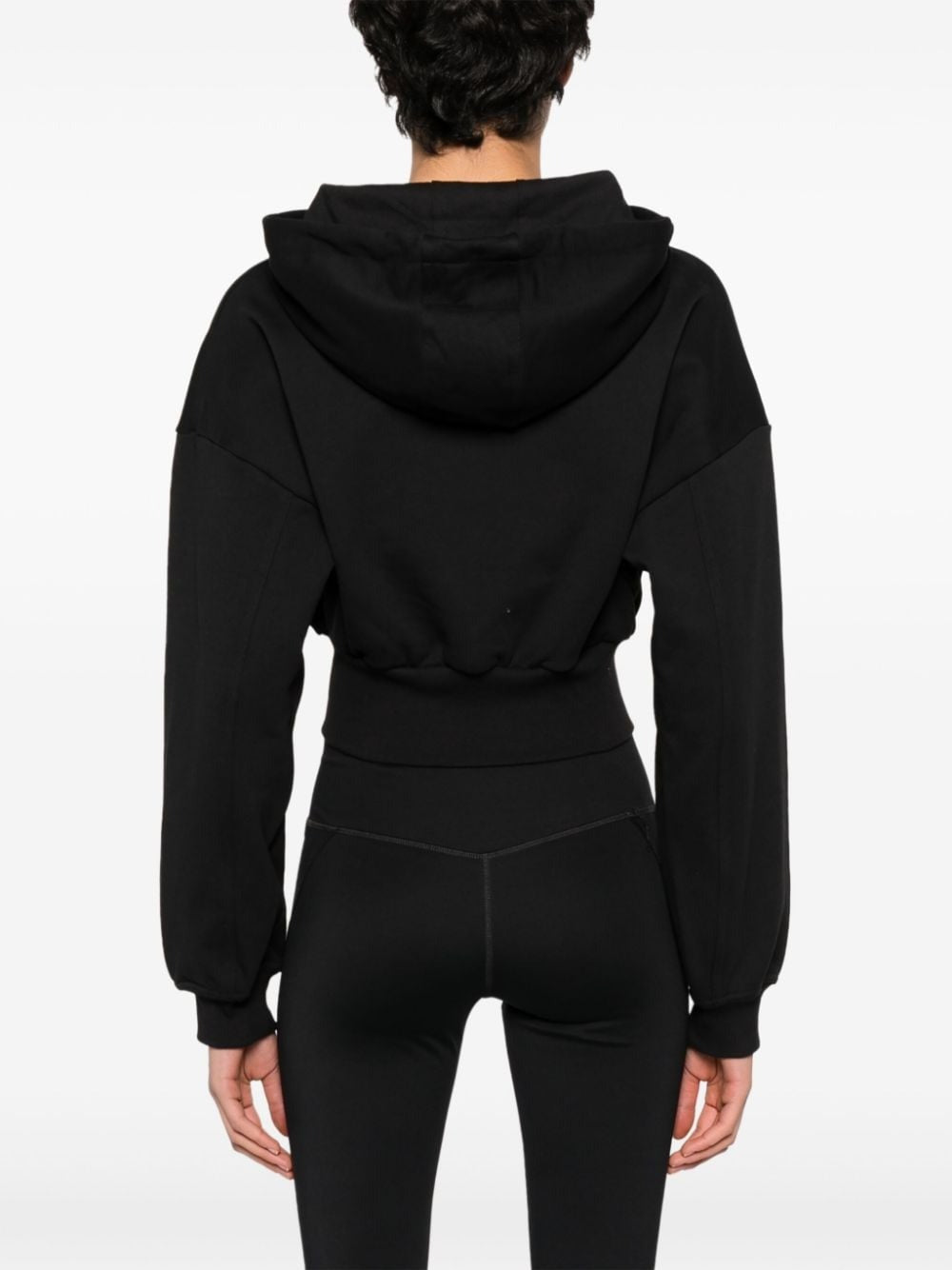 Adidas x Stella McCartney Hooded Track Top in Black