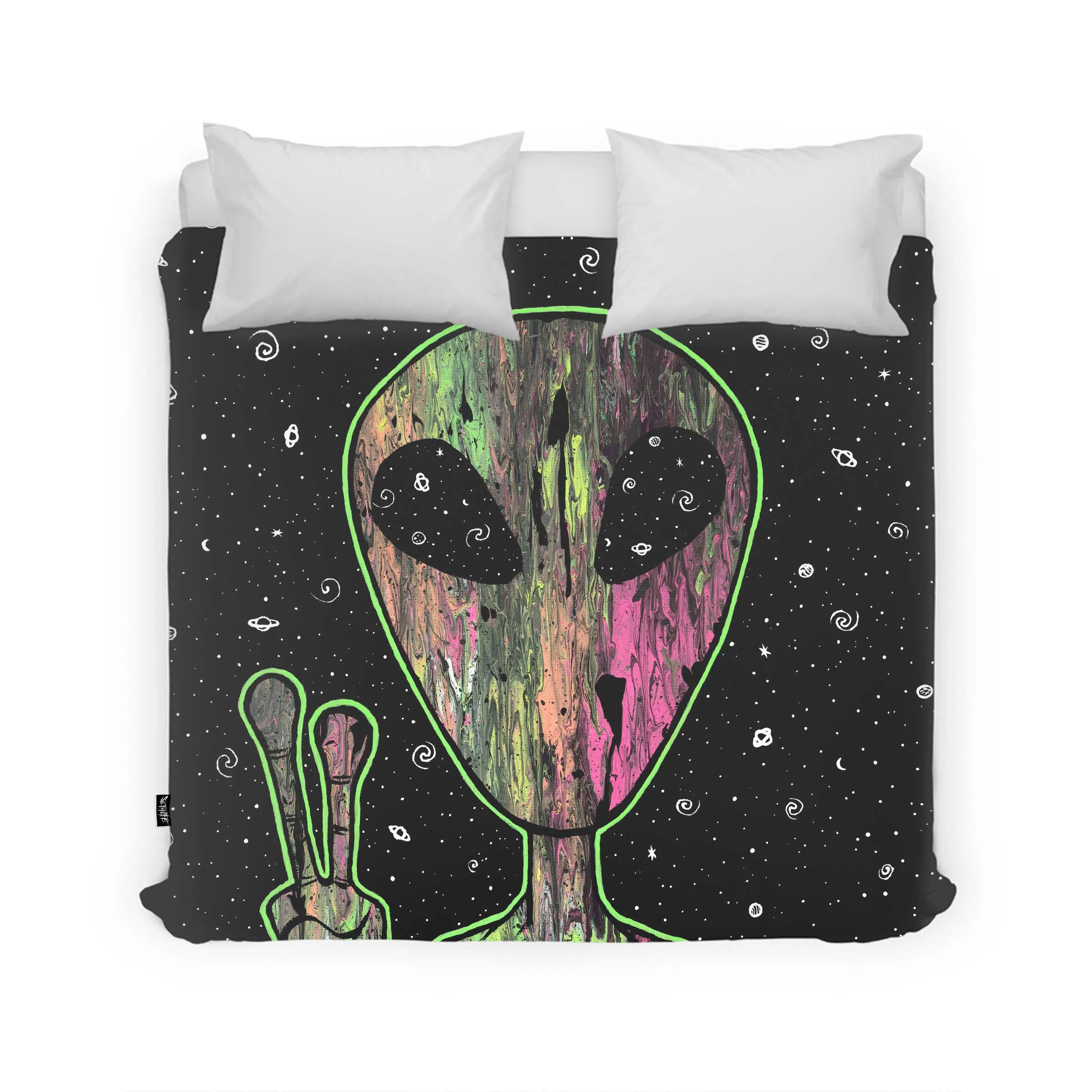 ALIEN SPACE PREMIUM DUVET COVER