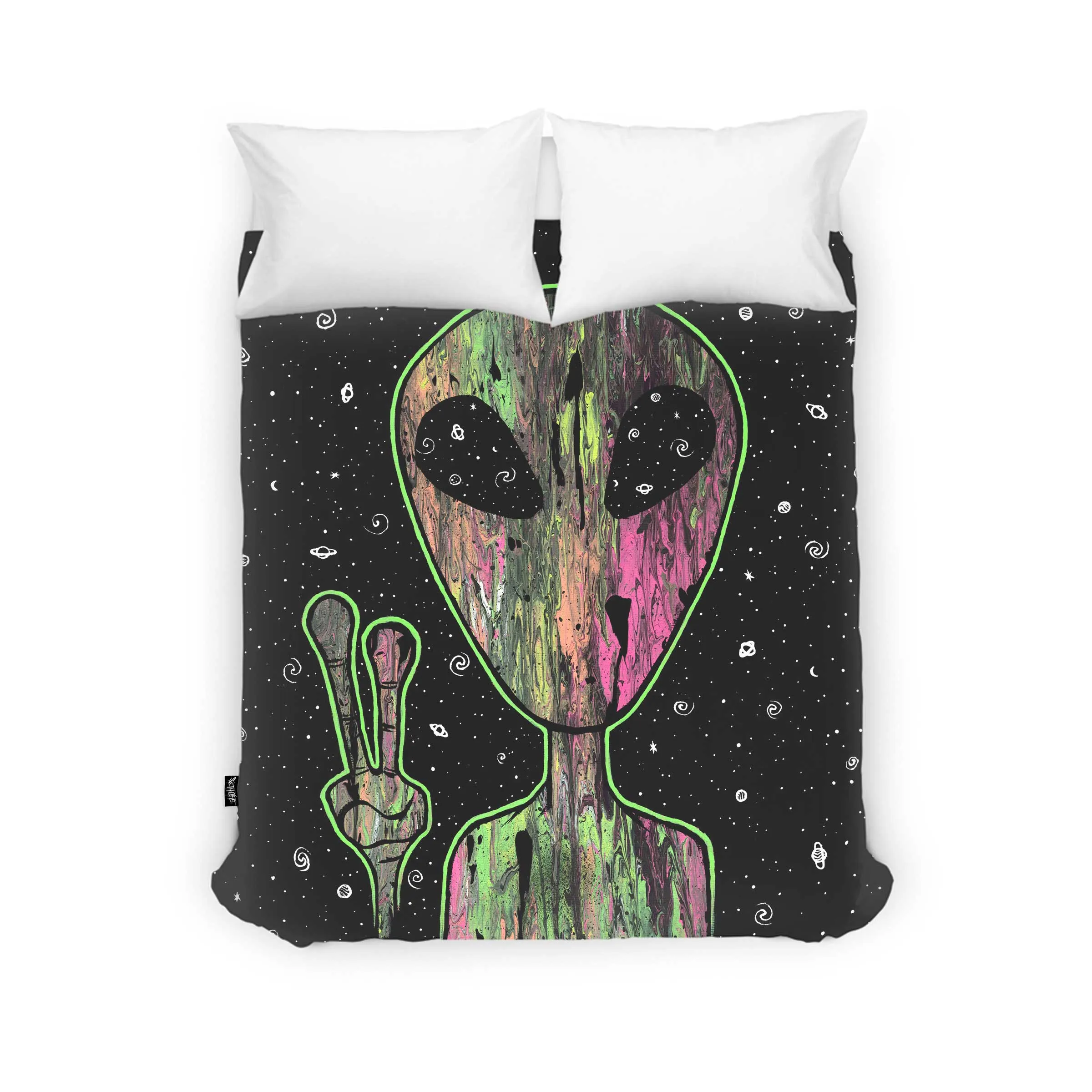 ALIEN SPACE PREMIUM DUVET COVER