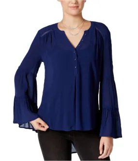 American Rag Womens Bell-Sleeve Knit Blouse