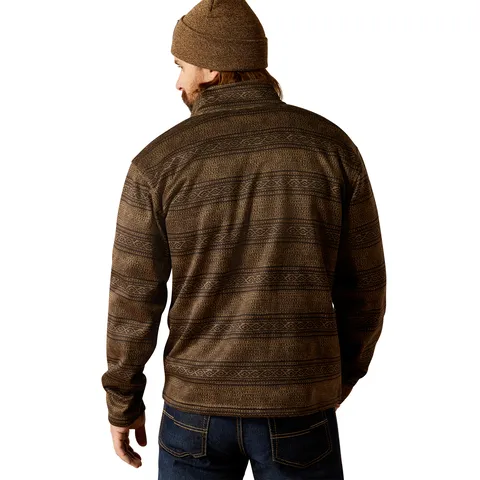 Ariat Men's Wesley Brown Southwest Serape Print Sweatshirt