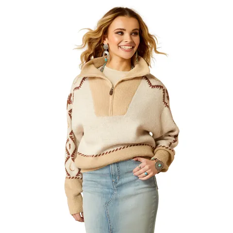 Ariat Women's Summer Sand Wild West Sweater