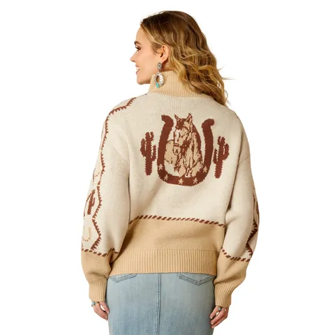 Ariat Women's Summer Sand Wild West Sweater