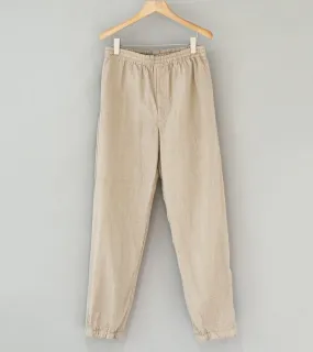 Auralee 'High Count Wool Poplin Pants' (Top Beige)