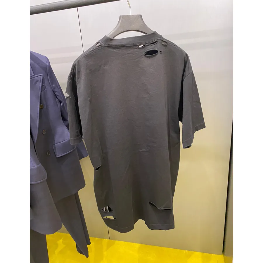 BALENCIAGA  |Cotton Short Sleeves Logo Luxury FX Advantage / Exclusive