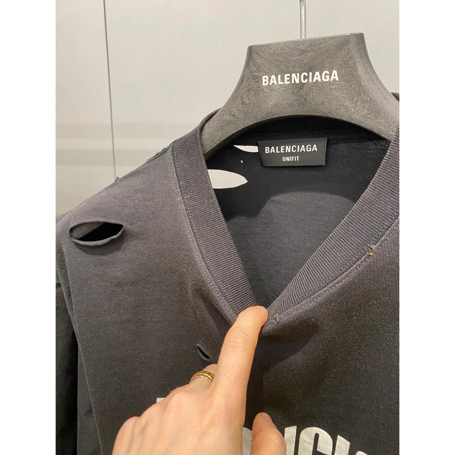 BALENCIAGA  |Cotton Short Sleeves Logo Luxury FX Advantage / Exclusive