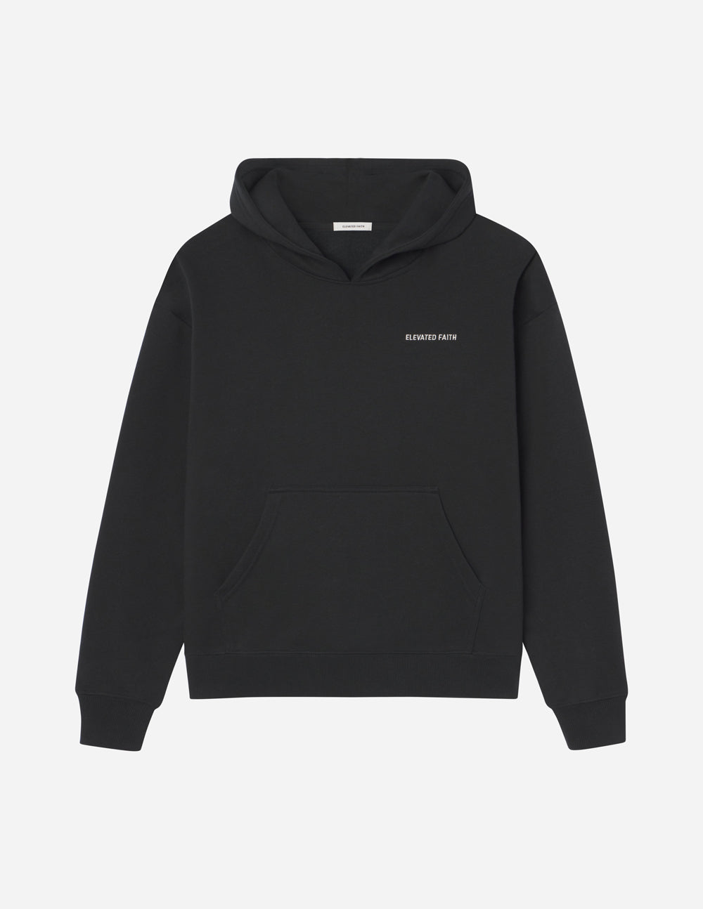 Basics Black Unisex Hoodie