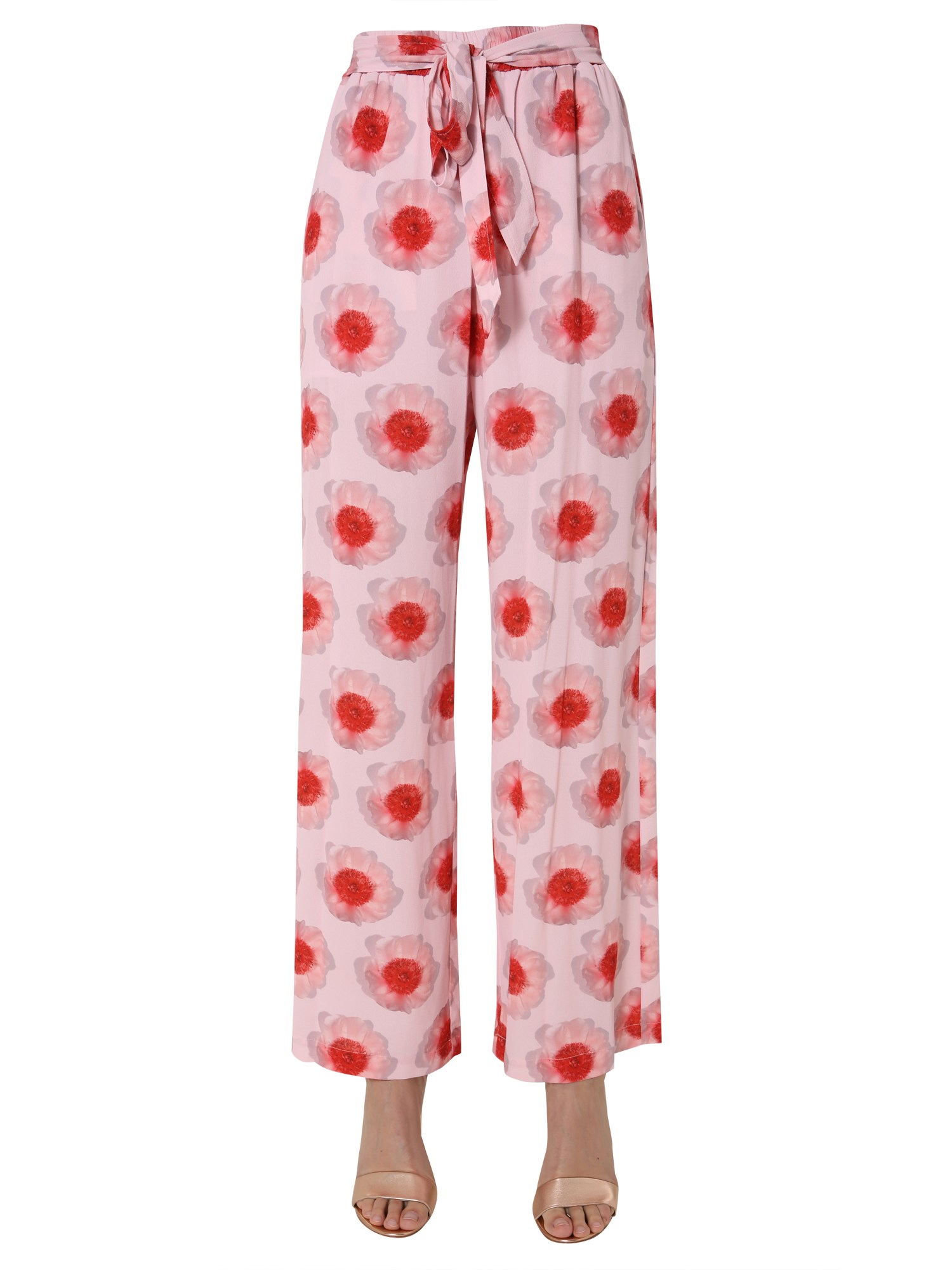 BAUM UND PFERDGARTEN    NOVYANNA WIDE PANTS WITH FLORAL PRINT