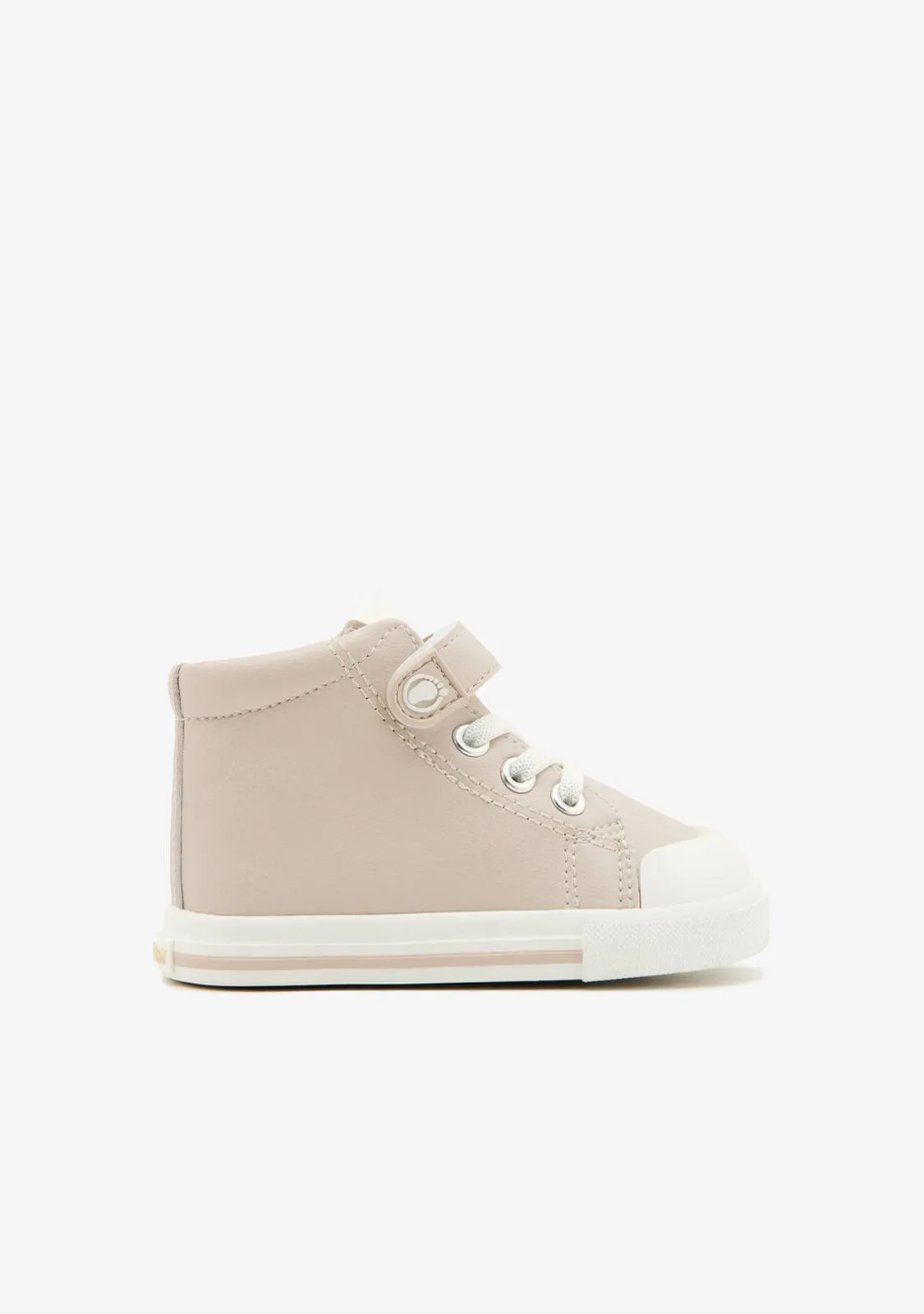 Beige Respectful High Sneakers