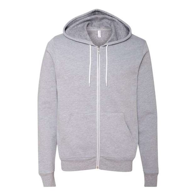 Bella + Canvas Unisex Sponge Fleece Full-Zip Hoodie