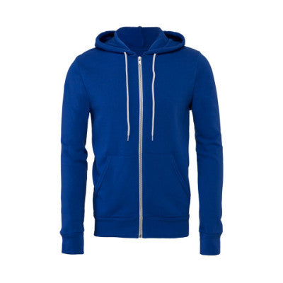 Bella + Canvas Unisex Sponge Fleece Full-Zip Hoodie