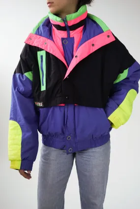 Below Zero retro jacket unisex size M usé*