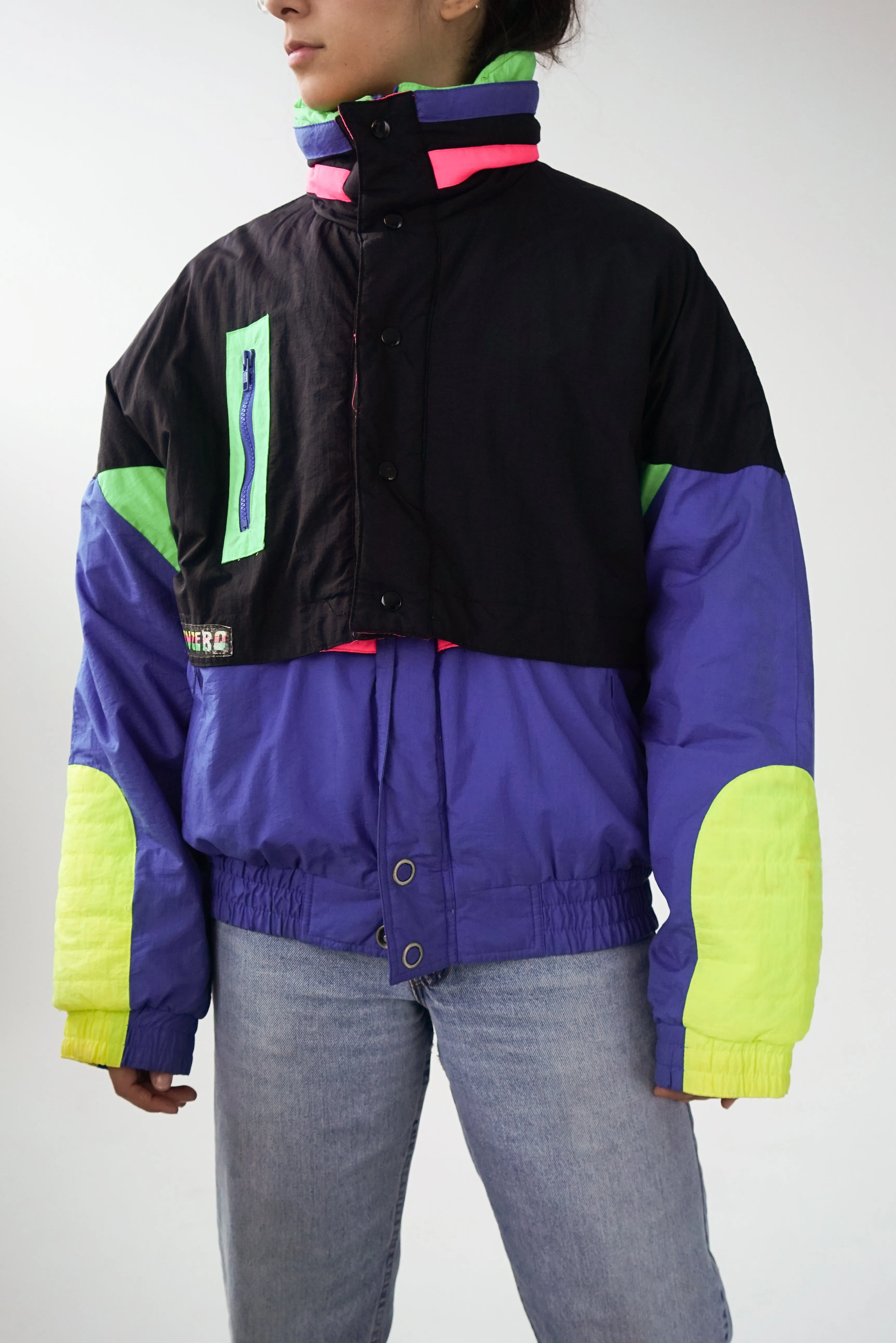 Below Zero retro jacket unisex size M usé*