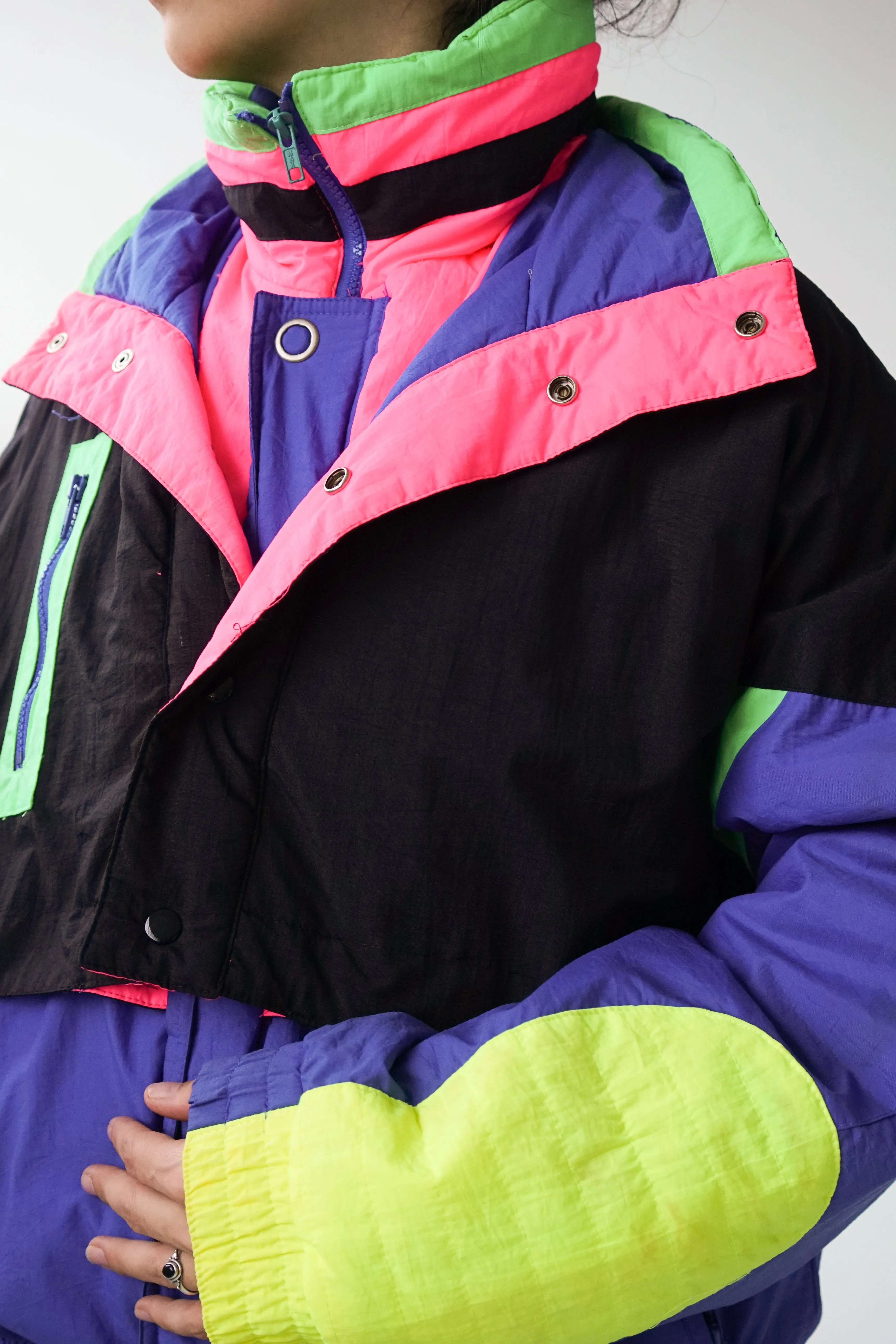 Below Zero retro jacket unisex size M usé*