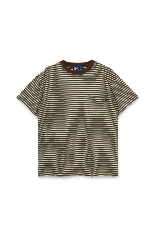 BoTT  |Stripes Cotton Short Sleeves T-Shirts