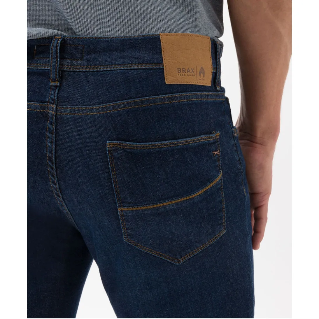 Brax Five-pocket Hi-Flex Lightweight Stretch Denim Jeans 84-6068 Cadiz