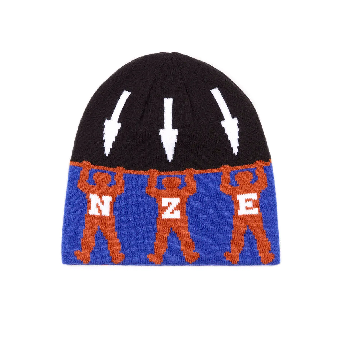 Bronze 56K Arrow Skully Beanie