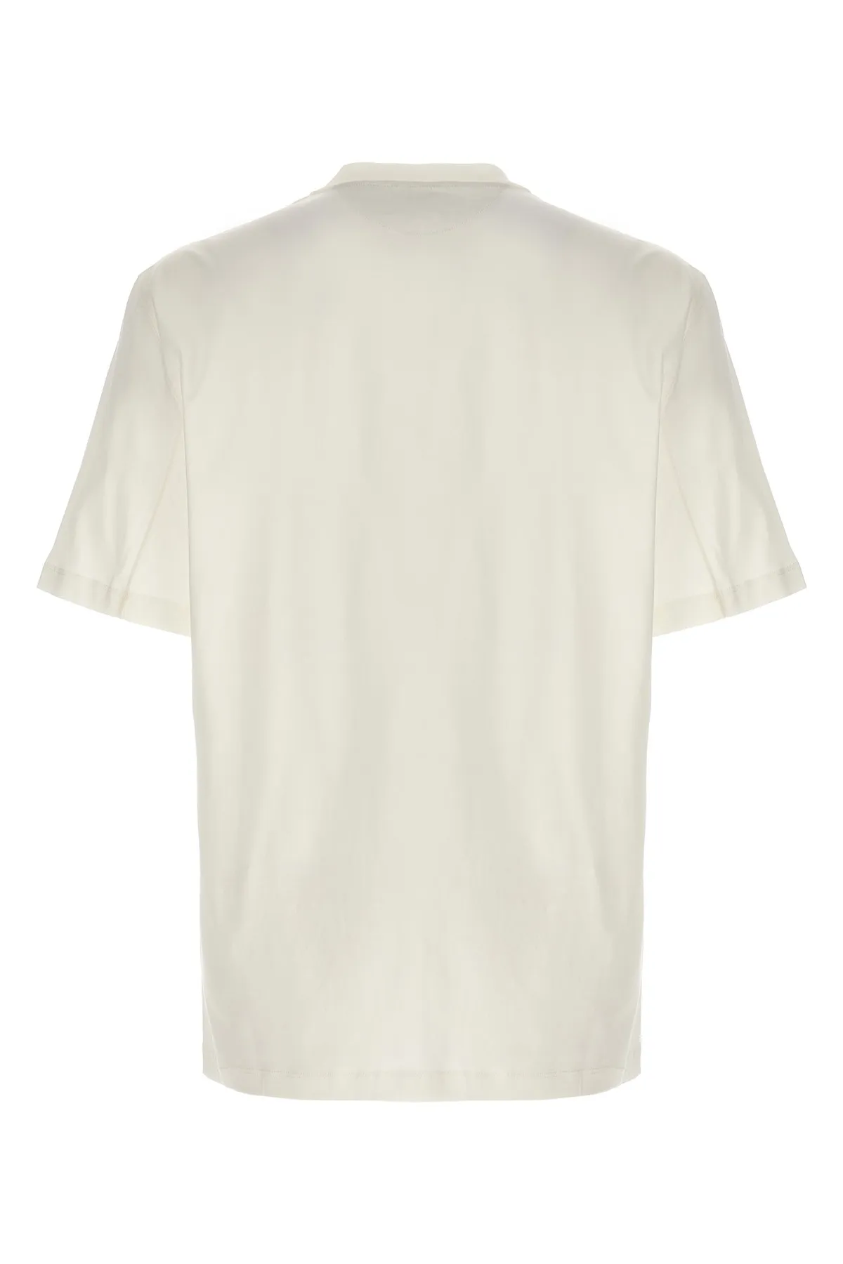 BRUNELLO CUCINELLI  |Cotton Short Sleeves Logo T-Shirts