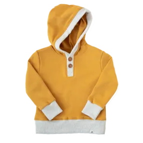 Butterscotch Button Hoodie