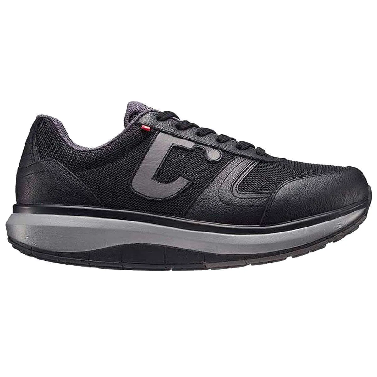 Cancun Men's Leather & Mesh Men's Extra Wide Sneakers