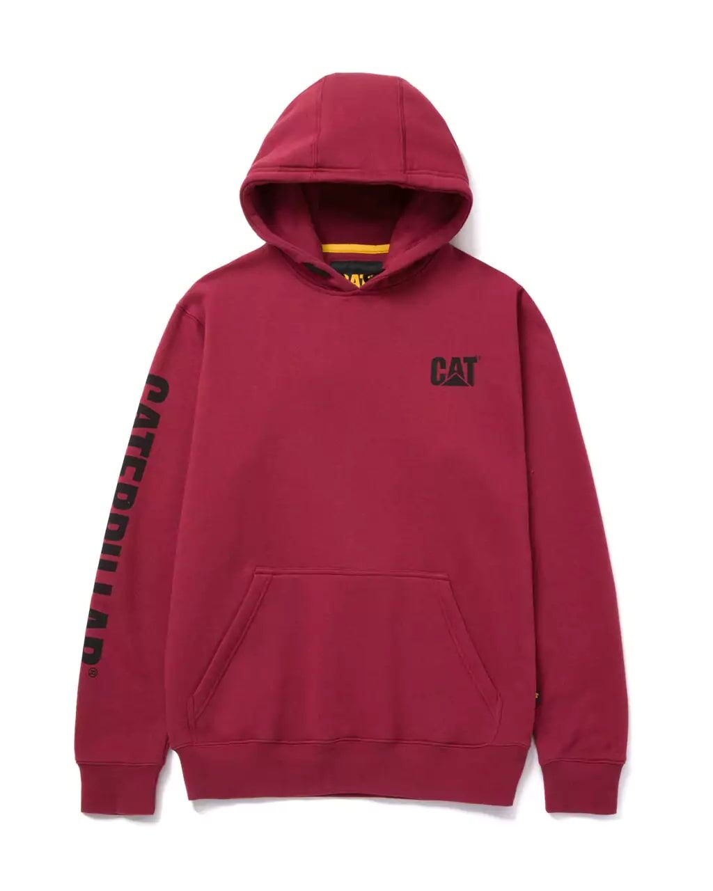 CAT Men's Trademark Banner Hoodie in Brick