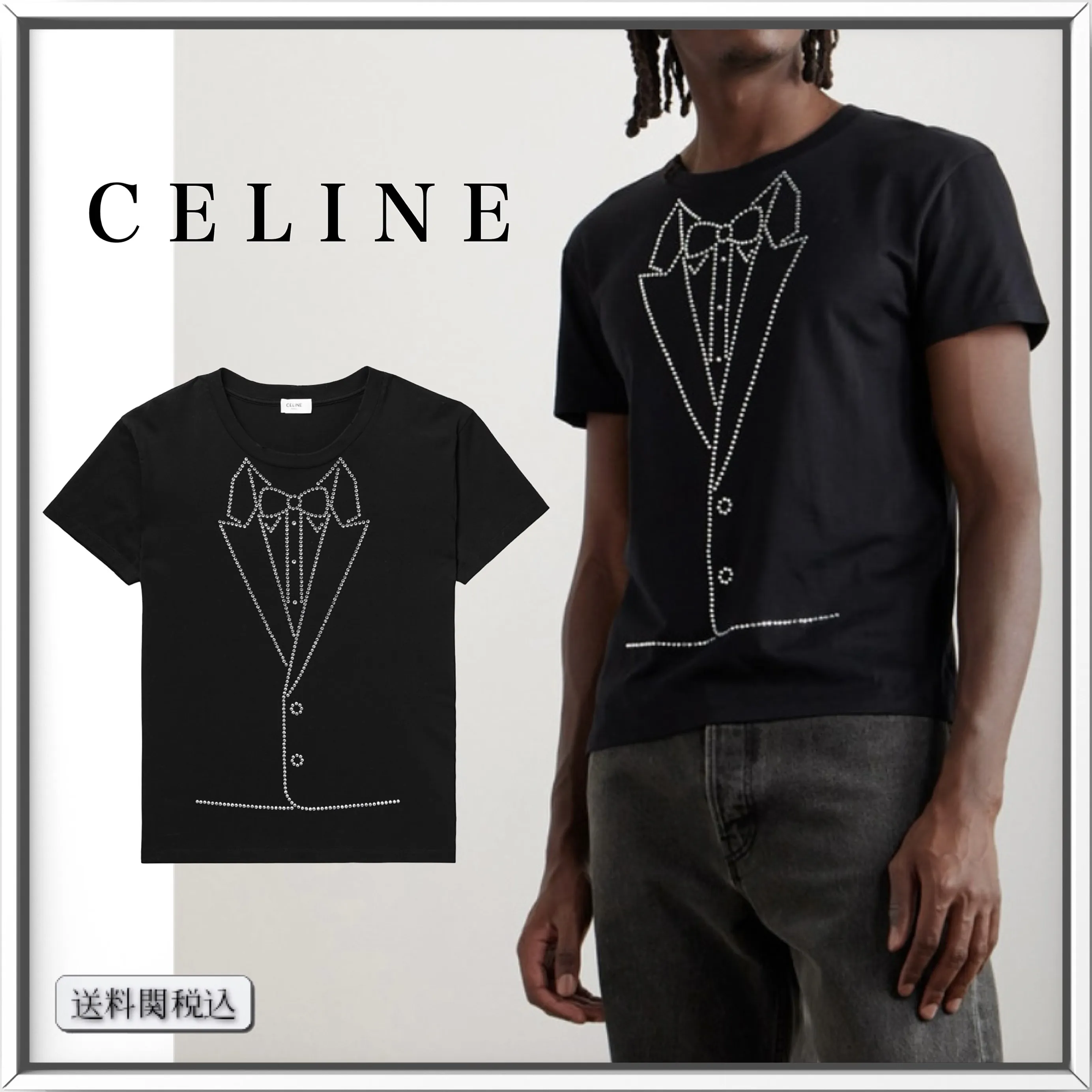 CELINE  |Logo Luxury T-Shirts