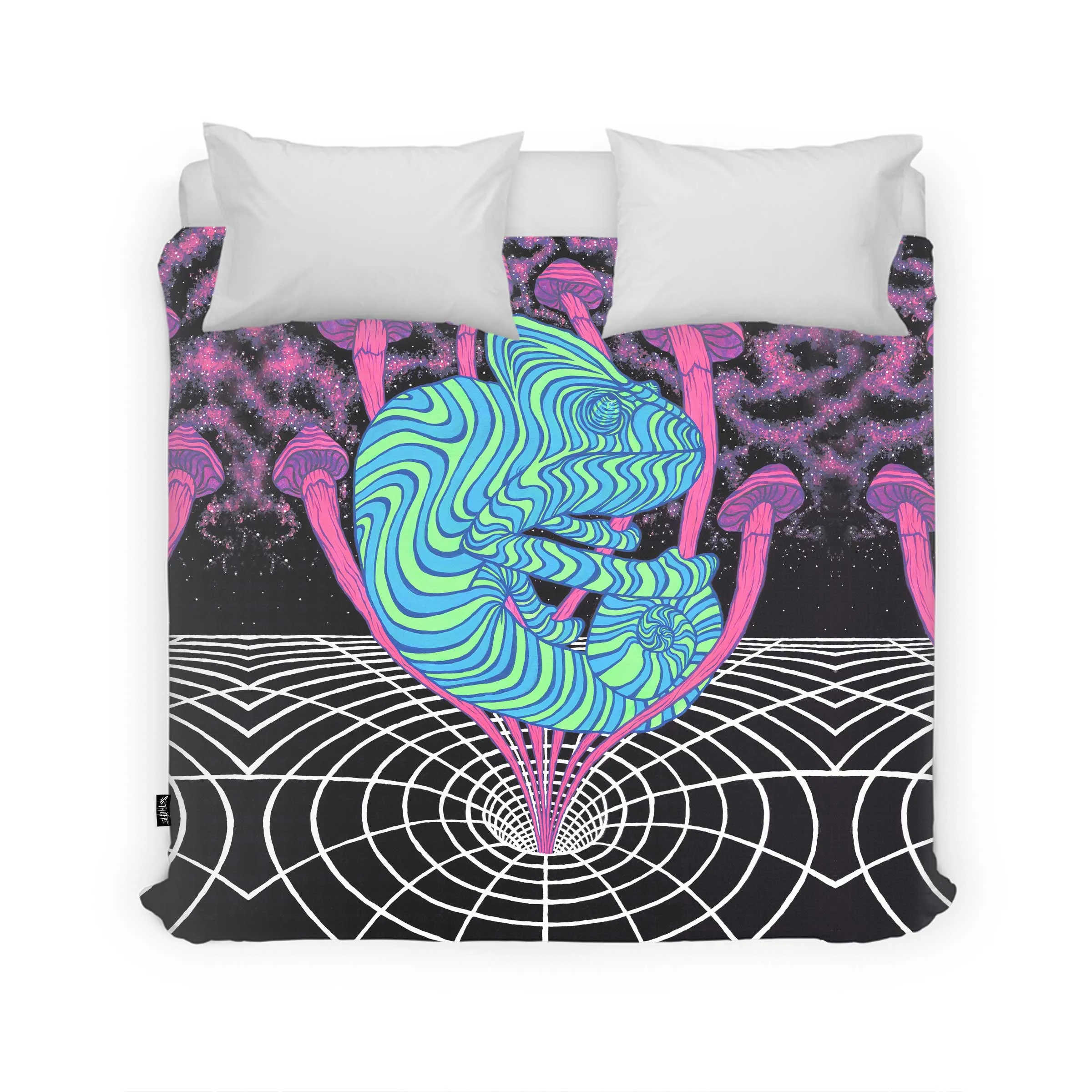 CHAMELEON SHROOMS PREMIUM DUVET COVER