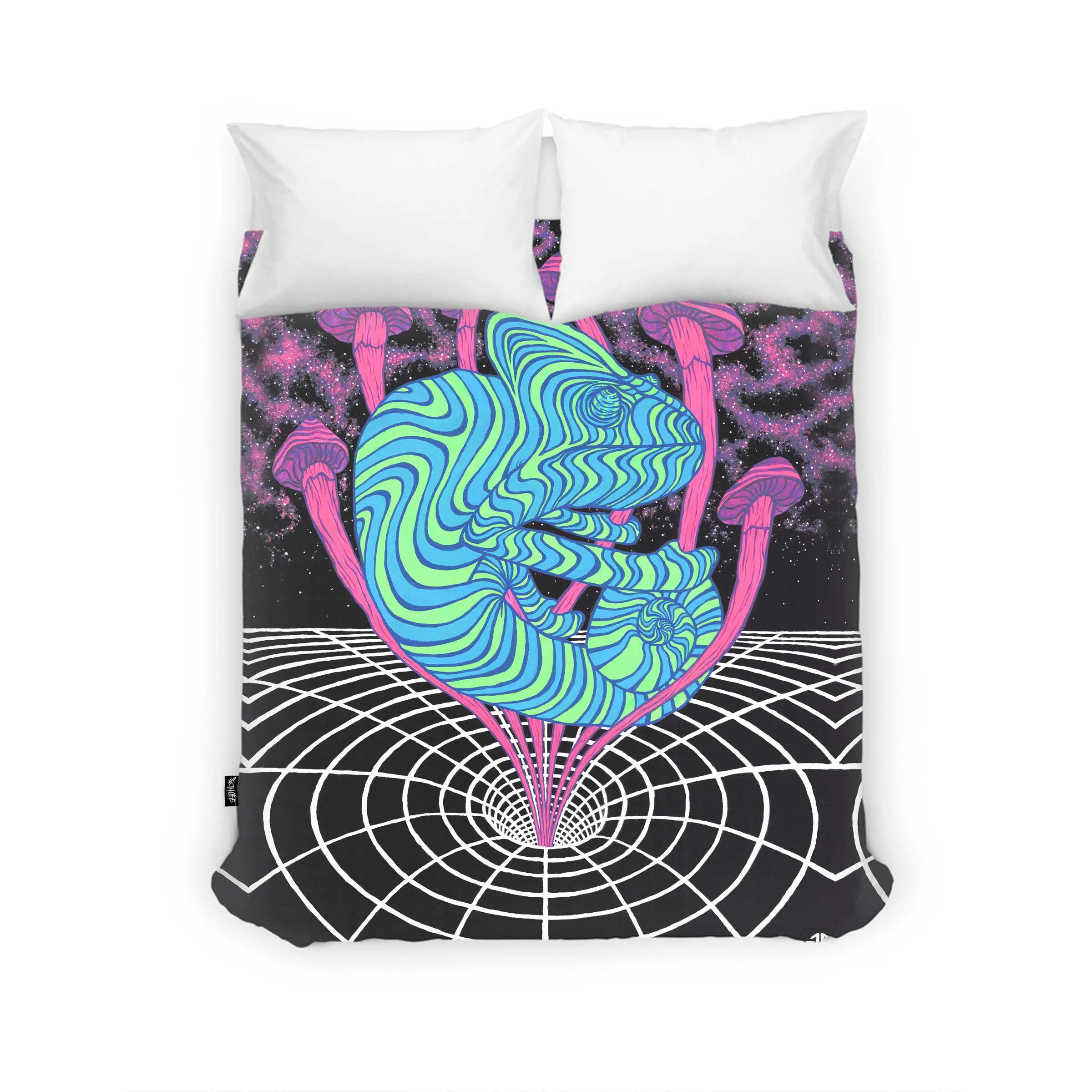 CHAMELEON SHROOMS PREMIUM DUVET COVER