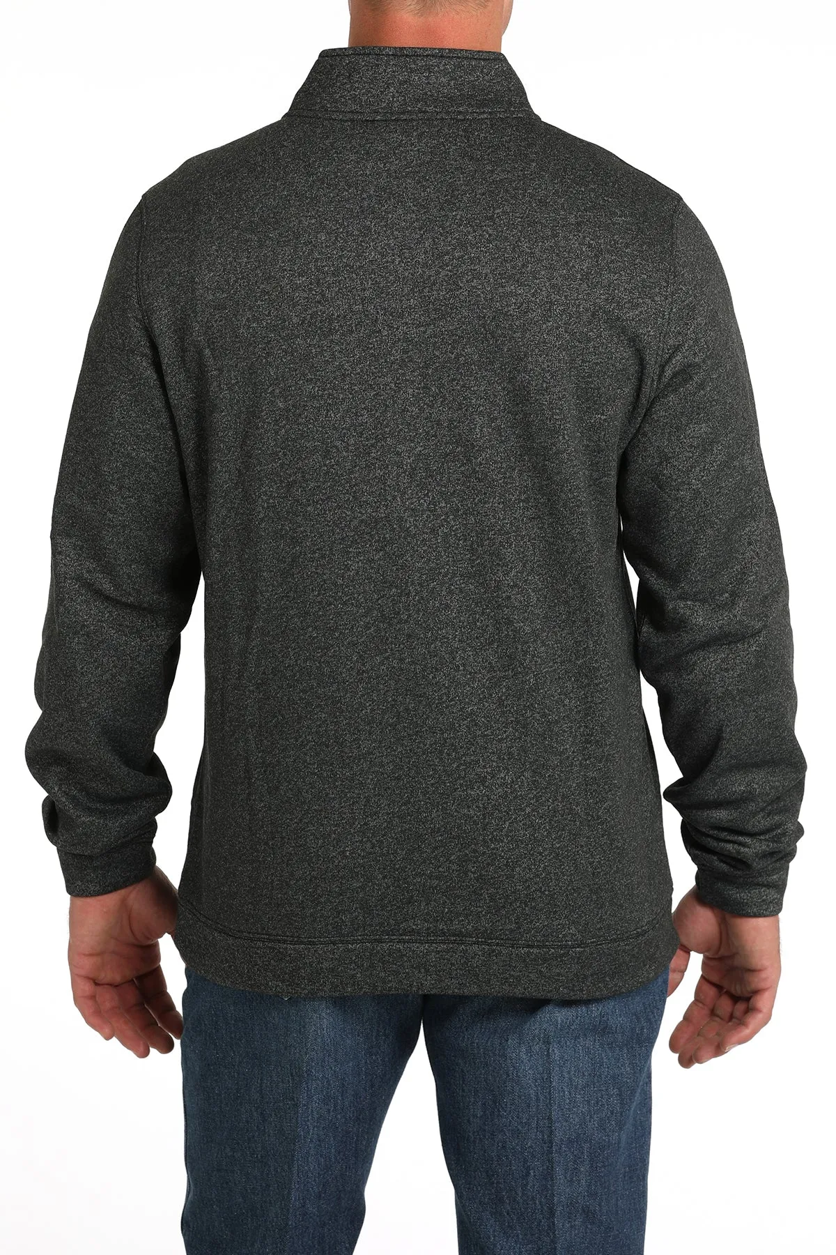 Cinch Men's 1/2 Zip Pullover - Black