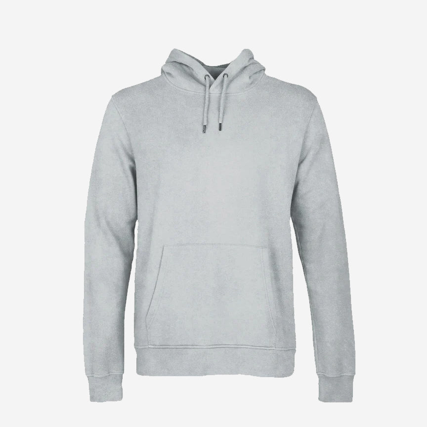 Classic Organic Hoodie - Faded Grey