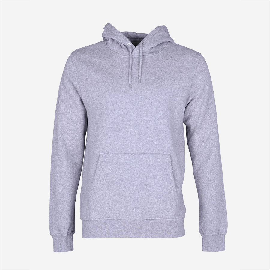 Classic Organic Hoodie - Heather Grey