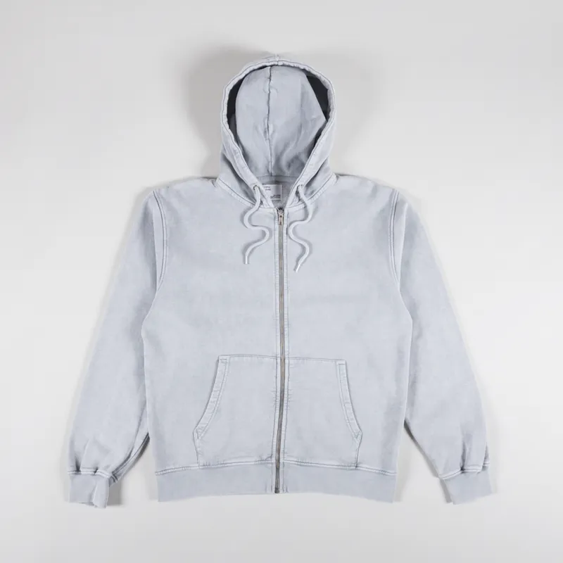 Colorful Standard Classic Organic Zip Hoodie Faded Grey