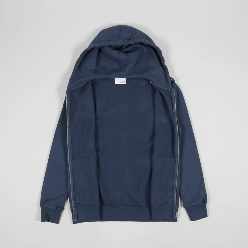 Colorful Standard Classic Organic Zip Hoodie Petrol Blue