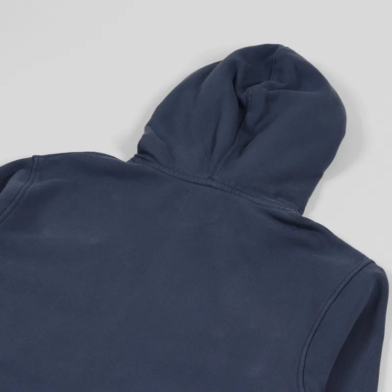 Colorful Standard Classic Organic Zip Hoodie Petrol Blue