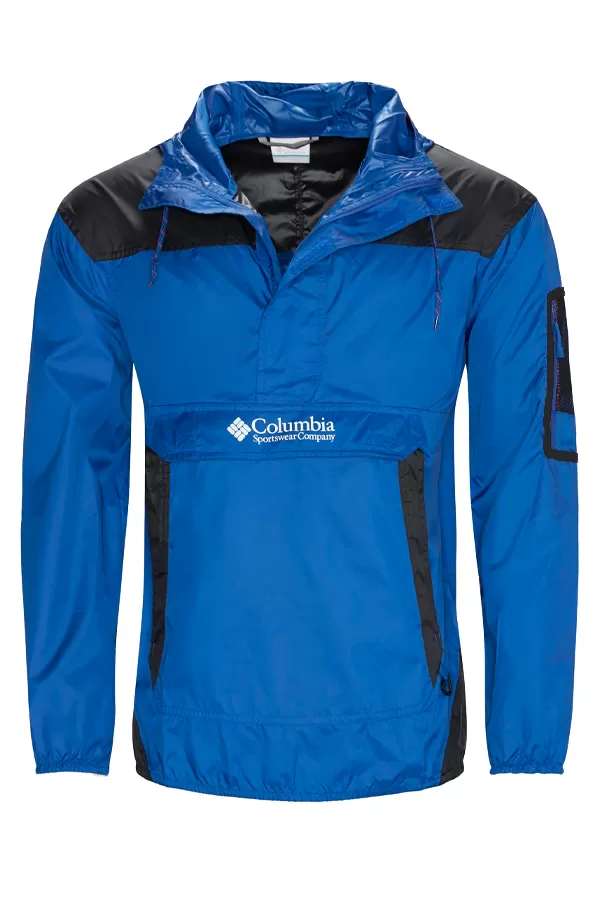 Columbia Windbreaker Jacket Blue