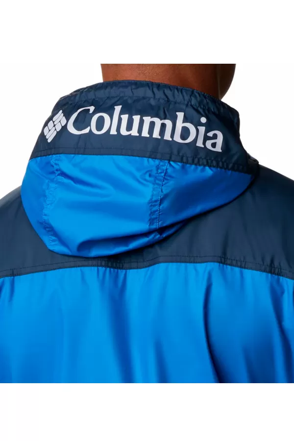 Columbia Windbreaker Jacket Blue