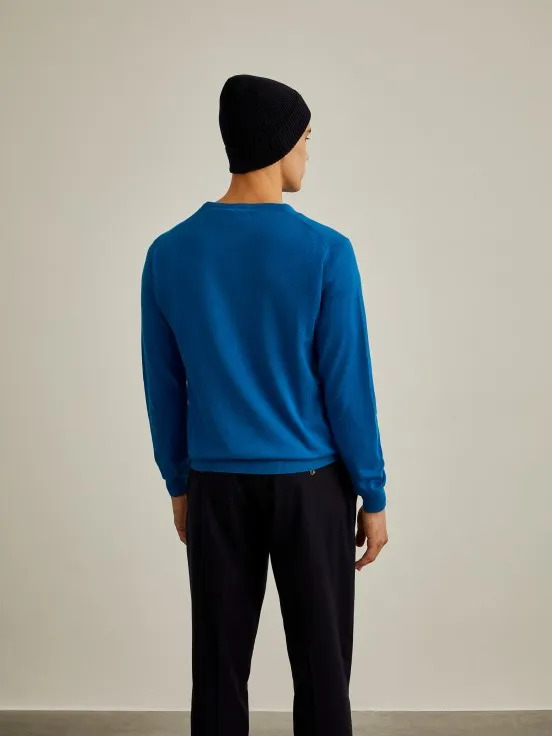 Cotton and cashmere sweater