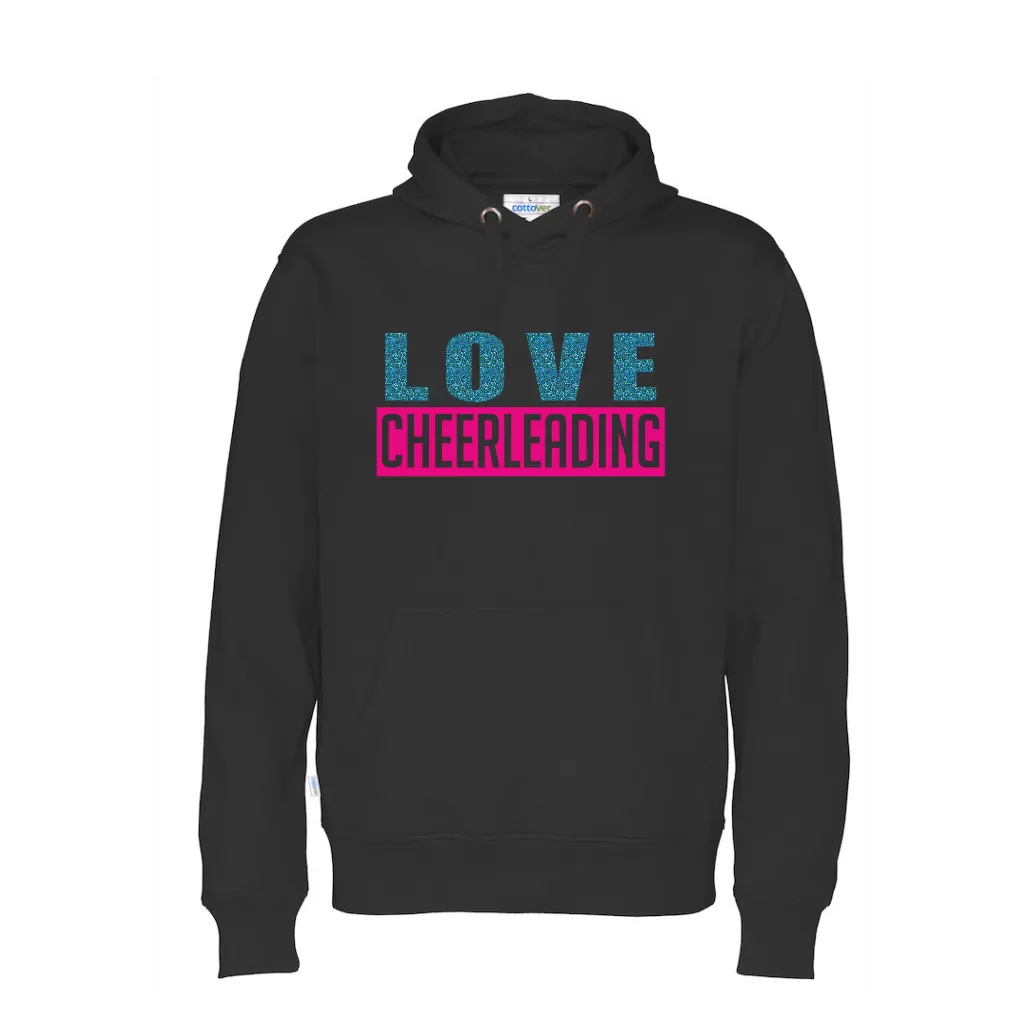 Cottover LOVE CHEERLEADING hoodie (organic)