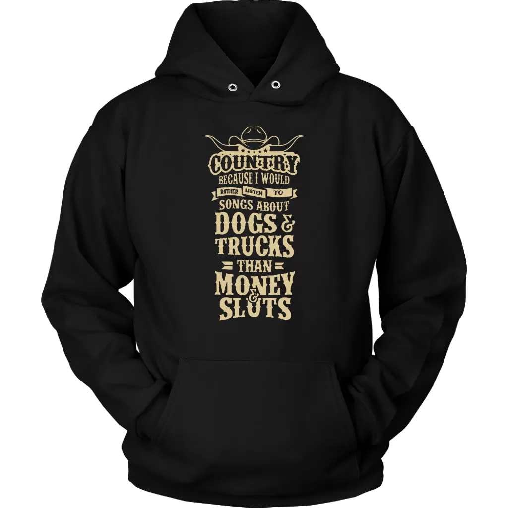 Country Unisex Hoodie Sweatshirt