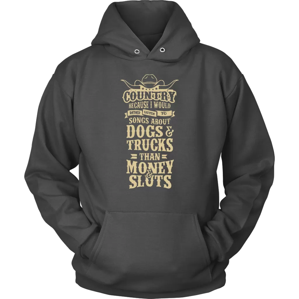 Country Unisex Hoodie Sweatshirt