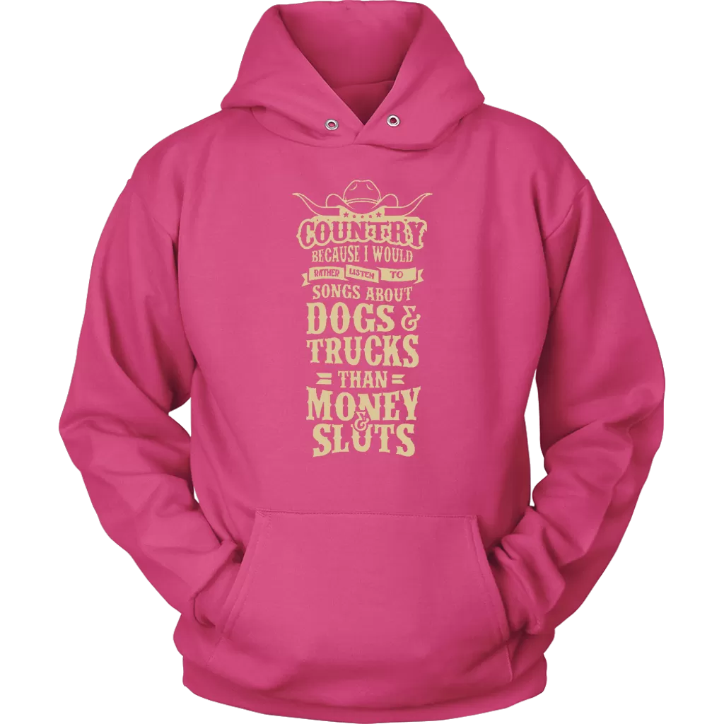 Country Unisex Hoodie Sweatshirt