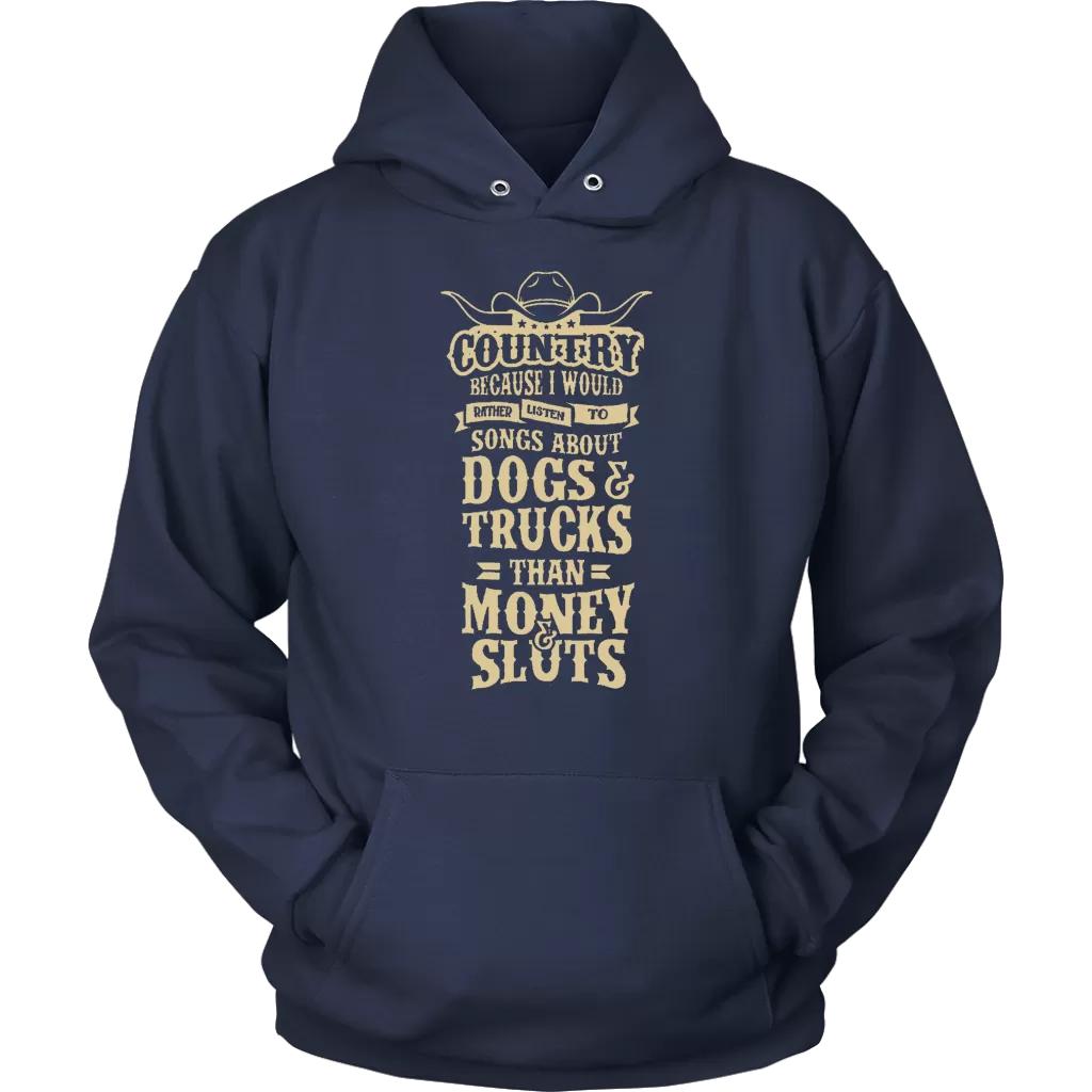 Country Unisex Hoodie Sweatshirt