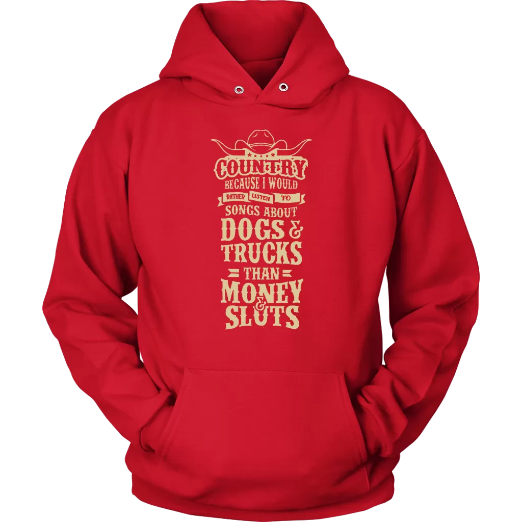 Country Unisex Hoodie Sweatshirt