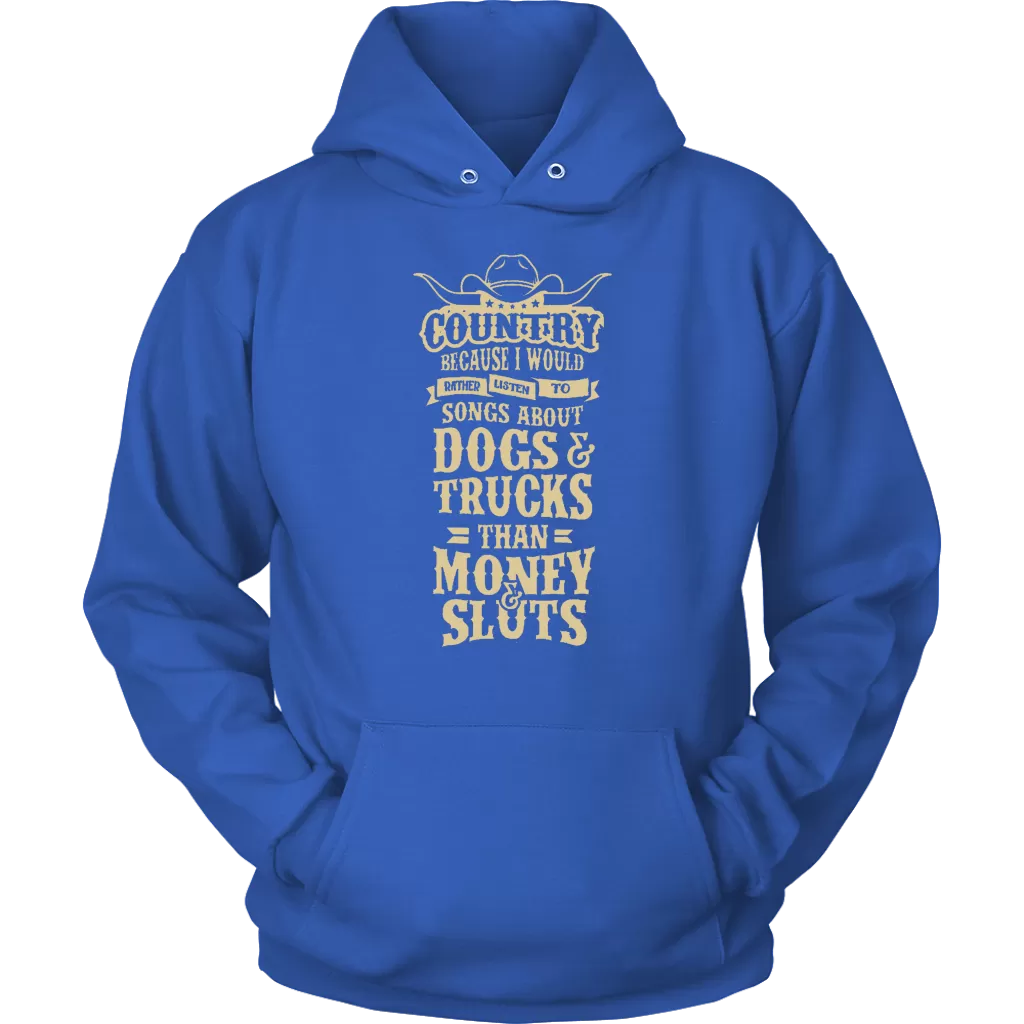 Country Unisex Hoodie Sweatshirt