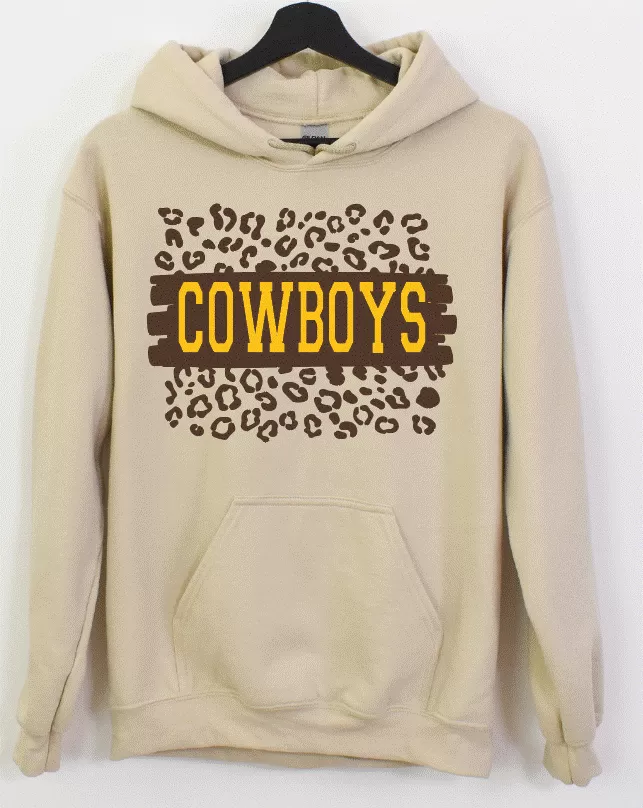 Cowboys leopard Hoodie