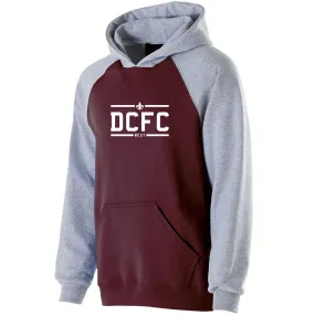 DCFC Banner Hoodie Youth (Maroon/Gray)