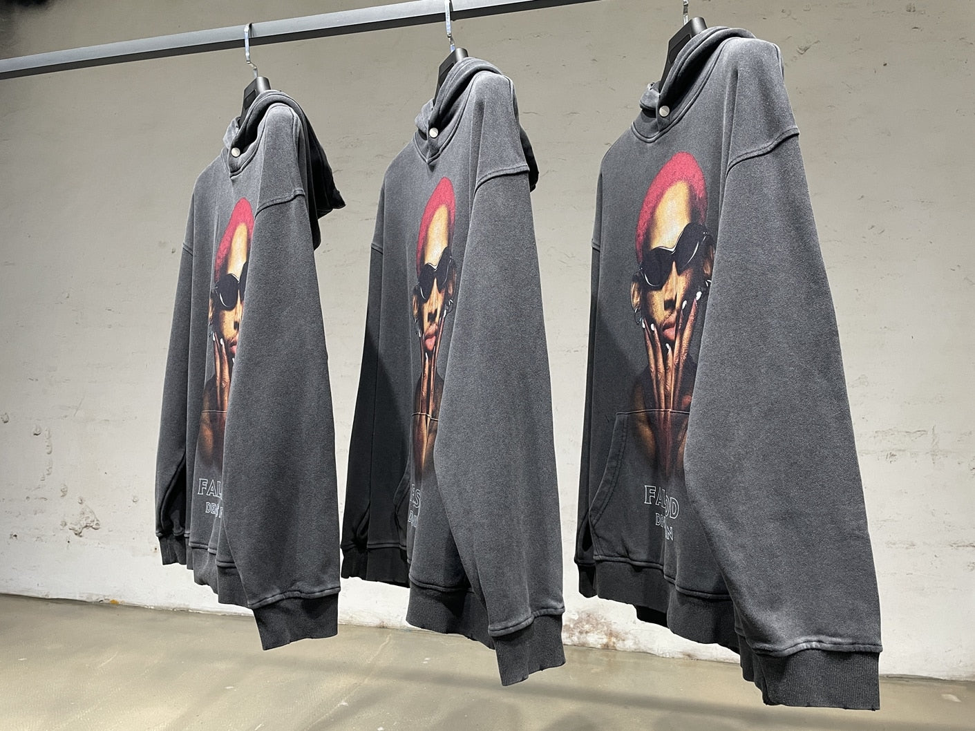 DENNIS RODMAN OVERSIZED HOODIE